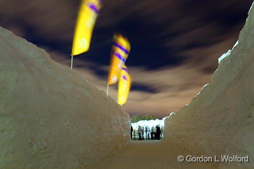 Winterlude 2010 Snow Canyon_14129.jpg - Winterlude ('Bal de Neige' in French) is the annual winter festivalof Canada's capital region (Ottawa, Ontario and Gatineau, Quebec).Photographed at Gatineau (Hull), Quebec, Canada.